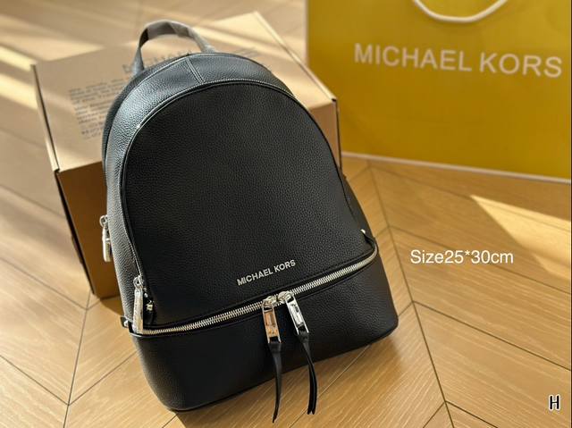 尺寸25*30Cm Mk 双肩包 气质老花来袭 经典百搭 复古风十足 超级无敌好看