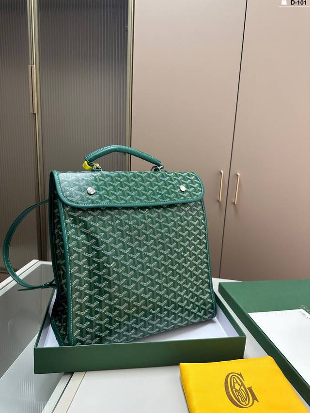 Goyar.戈雅背包出货 可手提 可双肩 男女通用哦！容量nice D-101尺寸33.16.34配盒