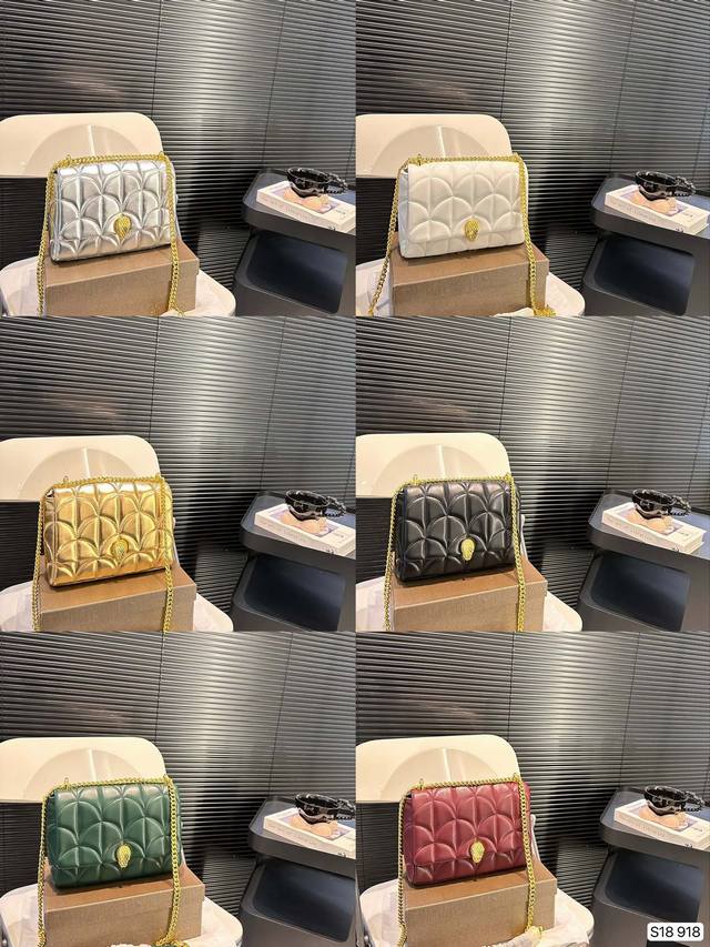 配盒子 宝格丽链条包 这个包包高级又时髦 这只包简单耐看又百搭，真的不愧是李沁、景甜都pick的包包包包整体很挺括，工艺也非常高级，背出去超级吸睛，感觉会爱很久